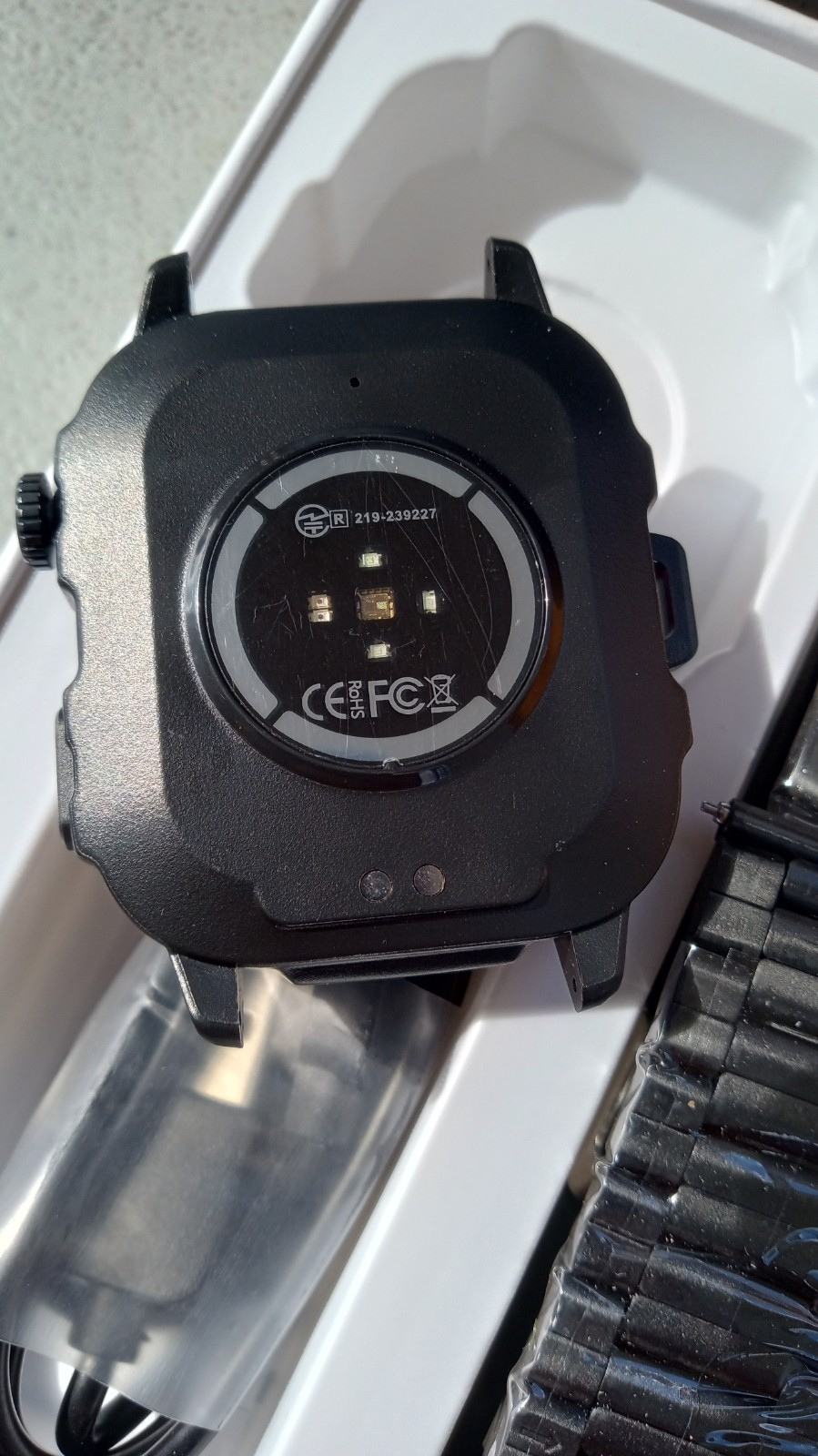 Sports Waterproof Smart Watch QX-11 for Android Blk + 2 Watches - photo 3