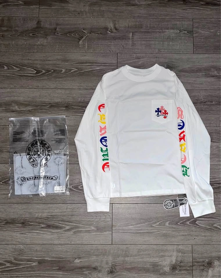 Chrome Hearts Multicolour Long Sleeve (White)