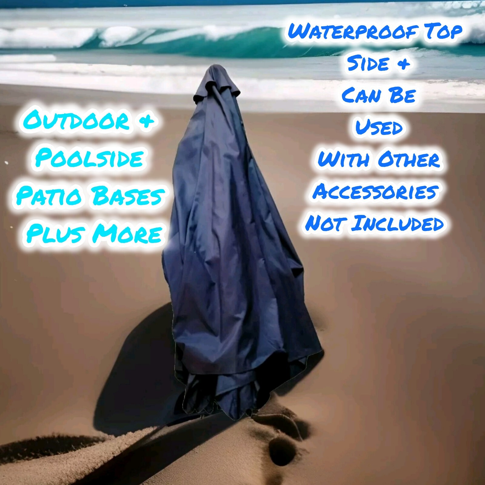 9ft Outdoor Market Patio Umbrella - photo 4