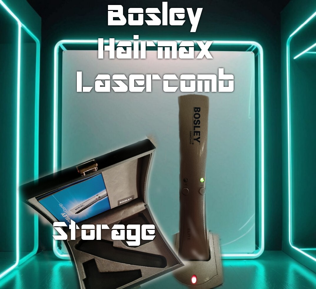 Bosley Hairmax Lasercomb W/Storage Box