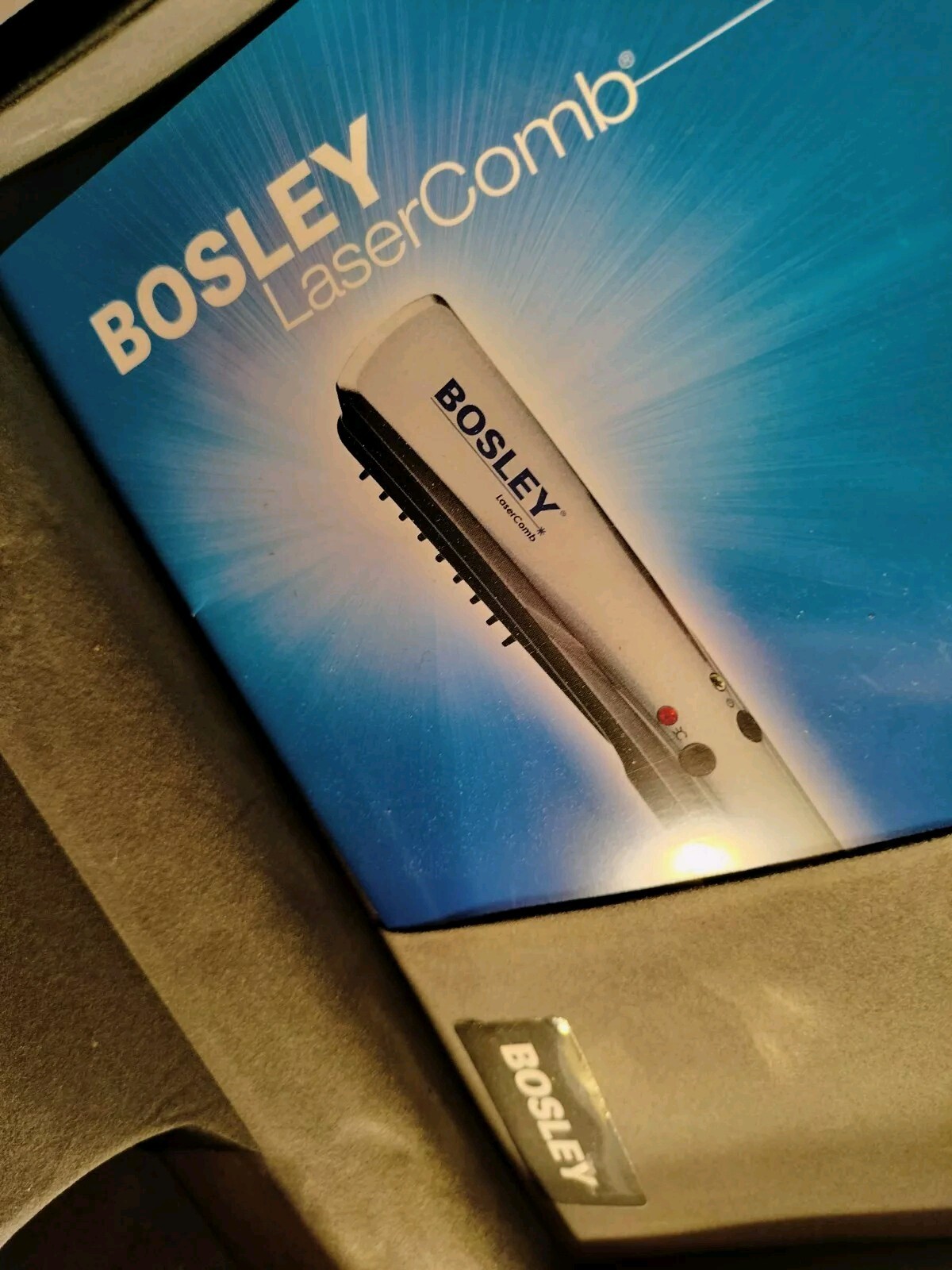 Bosley Hairmax Lasercomb W/Storage Box - photo 3