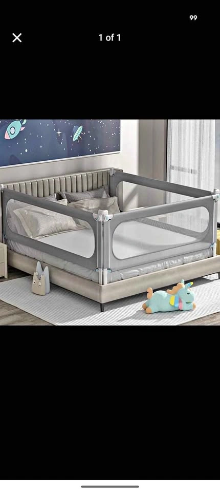Toddler Baby Queen Bed Rails