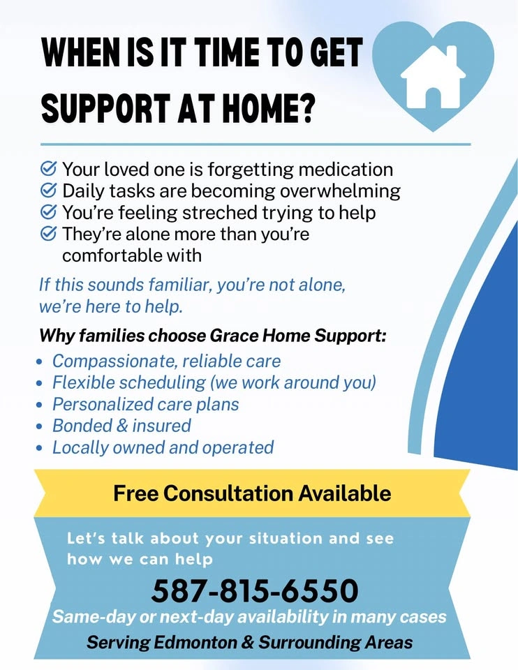 Grace Home Support - In-Home Senior Care Edmonton - photo 2