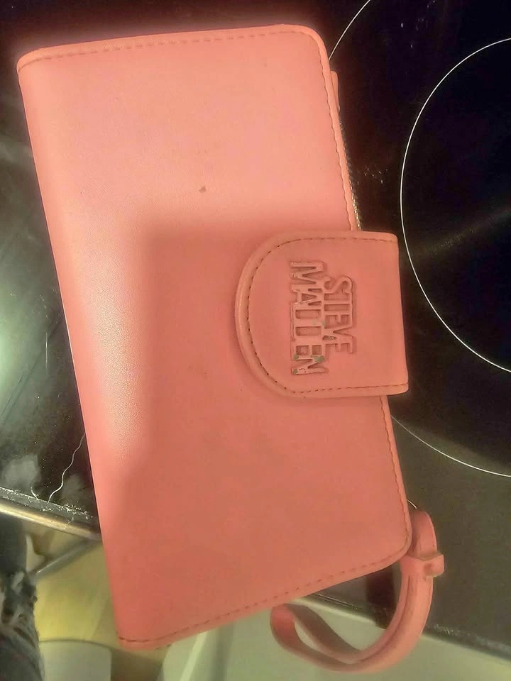 Pink Steve Madden wallet