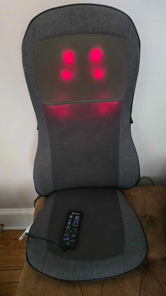 Comfier Shiatsu Back Massager With Heat - 10 Nodes - photo 3