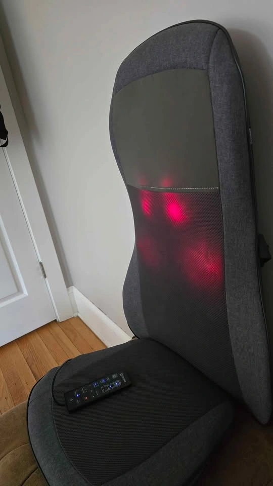 Comfier Shiatsu Back Massager With Heat - 10 Nodes - photo 4