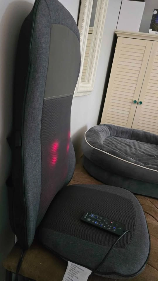 Comfier Shiatsu Back Massager With Heat - 10 Nodes - photo 5