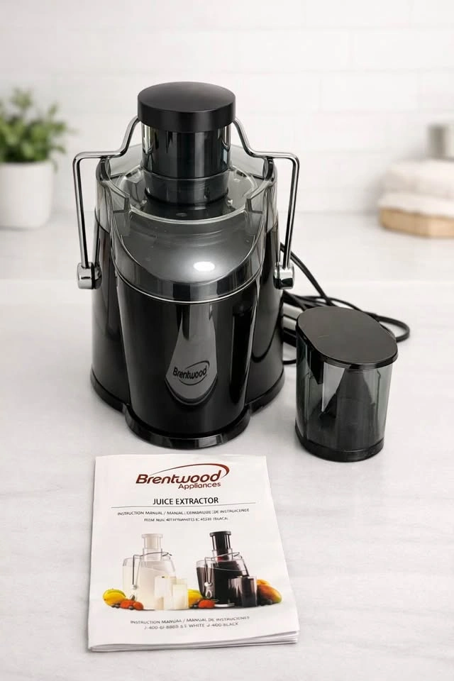 Brentwood Juice Extractor - 400W Juicer Machine - photo 2