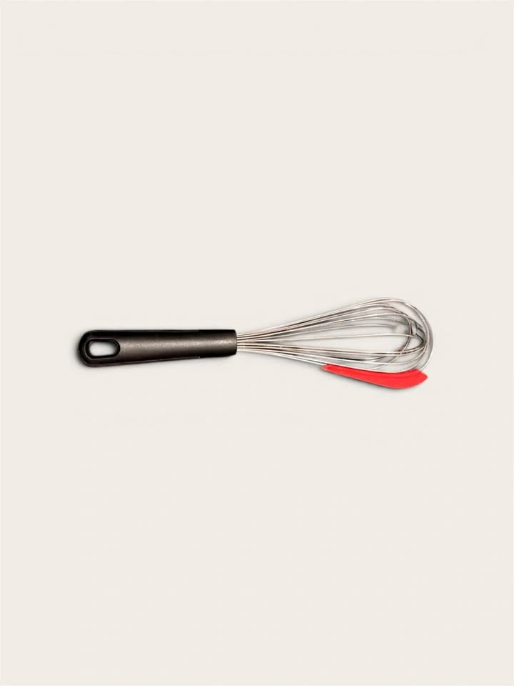 Stainless Steel Whisk with Silicone Tip