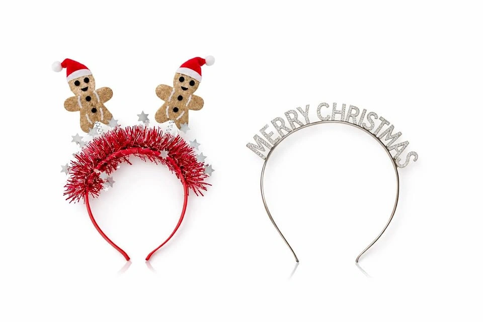 Merry Christmas Rhinestone Headband
