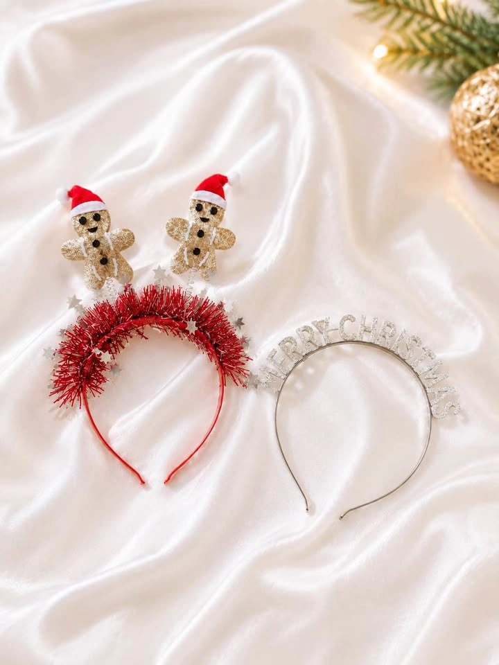 Merry Christmas Rhinestone Headband - photo 2