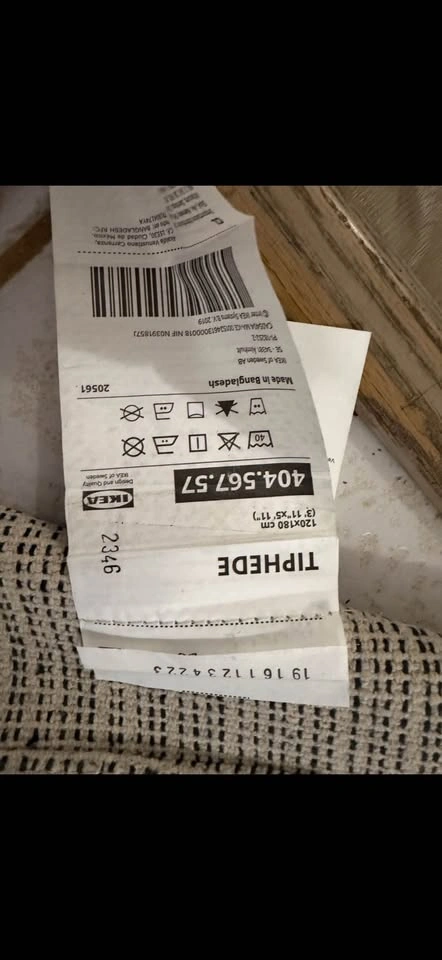 IKEA TIPHEDE Flatweave Rug and runner - photo 3