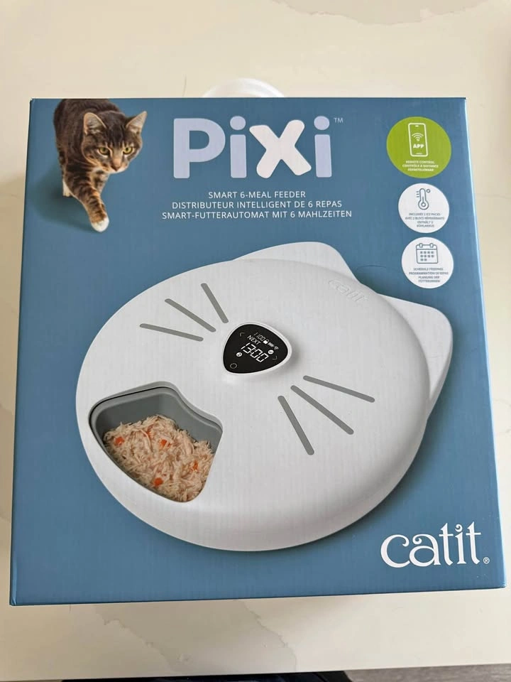 Catit Pixi Smart 6-Meal Automatic Cat Feeder