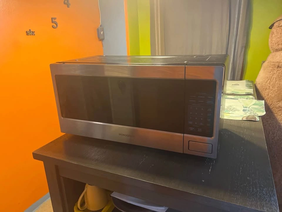 Monogram GE Stainless Steel Microwave - Luxury Appliance