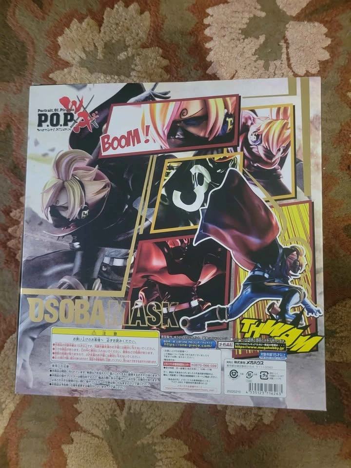 One Piece Warriors Alliance OSOBA MASK Sanji Figure - photo 4
