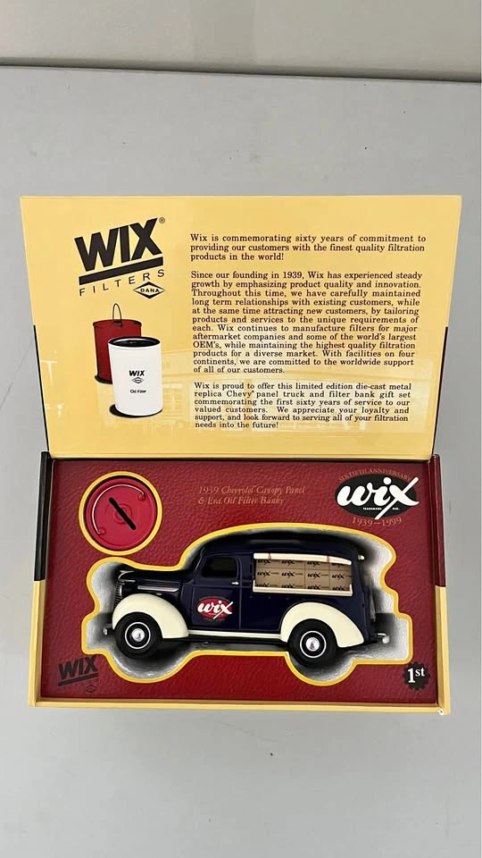 WIX Filters 60th Anniversary 1939 Chevrolet Parts