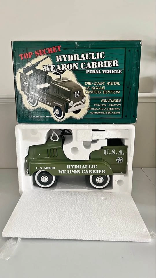 XONEX Top Secret Weapon Carrier Pedal Vehicle 1:3 Scale Limited