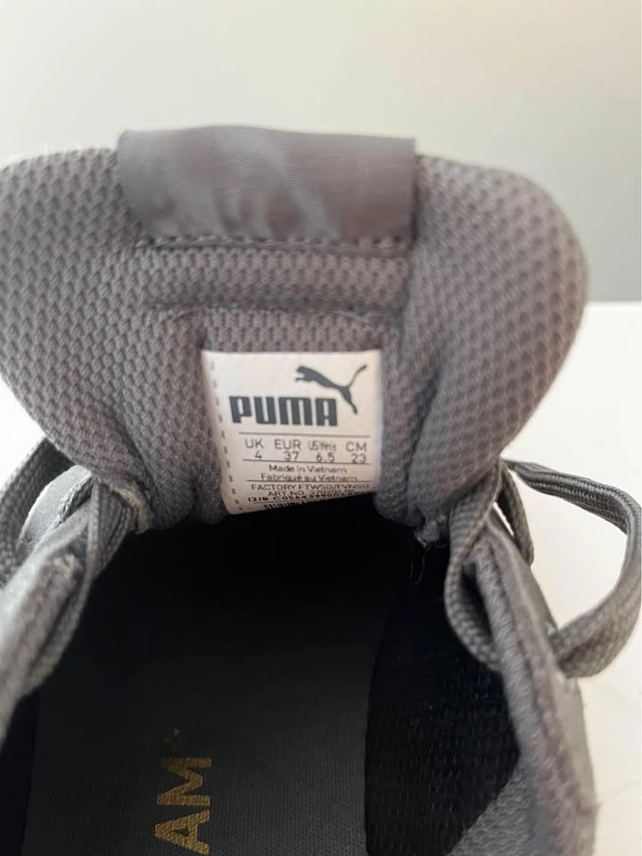 PUMA Vikky Comfort Low Sneakers Women’s Size 6.5 Gray Suede - photo 5