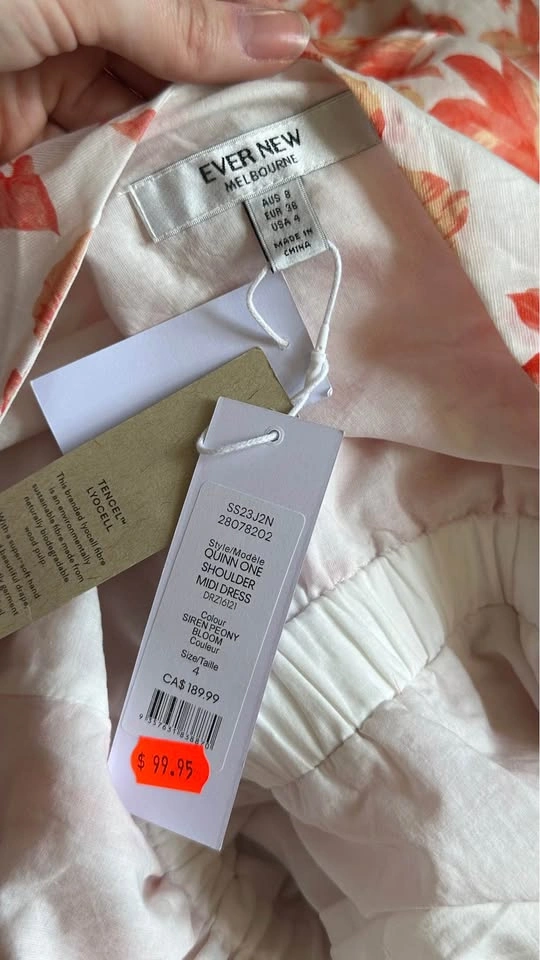 Ever new Melbourne summer dress size 4, BNWT - photo 4