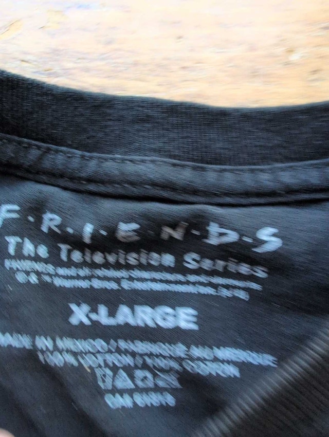 Friends Long Sleeve Shirt Black XL - photo 2