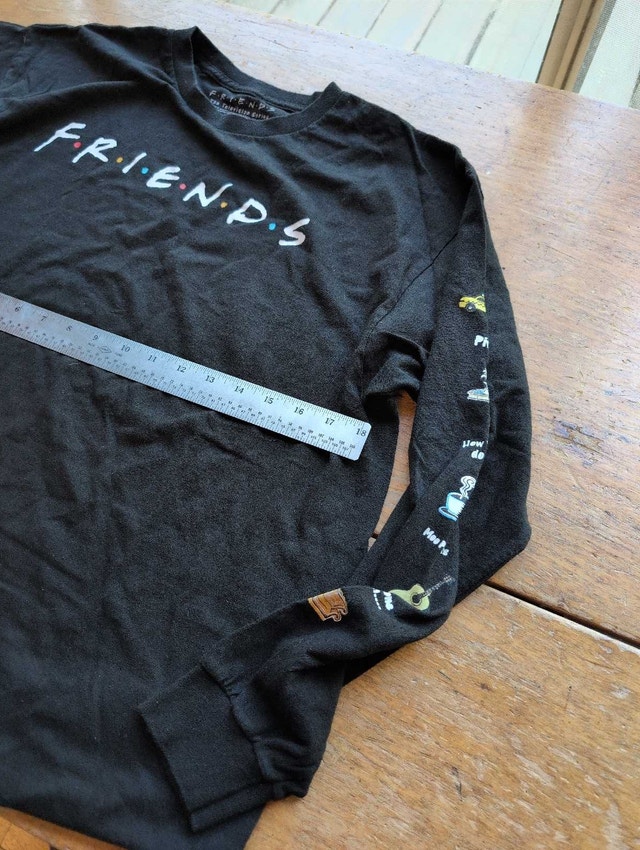 Friends Long Sleeve Shirt Black XL - photo 3