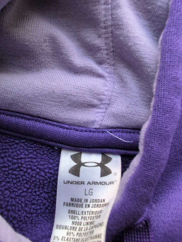 Under Armour Hoodie Woman's Large Purple - photo 2