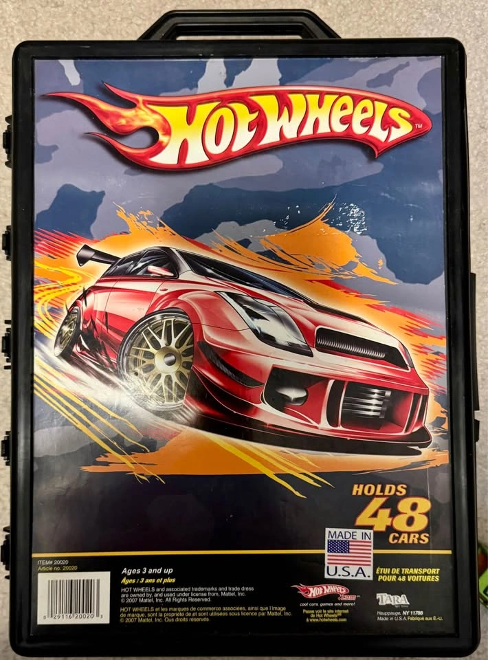 Hot Wheels 48 Car Carrying Case with Toy Car Collection - photo 3
