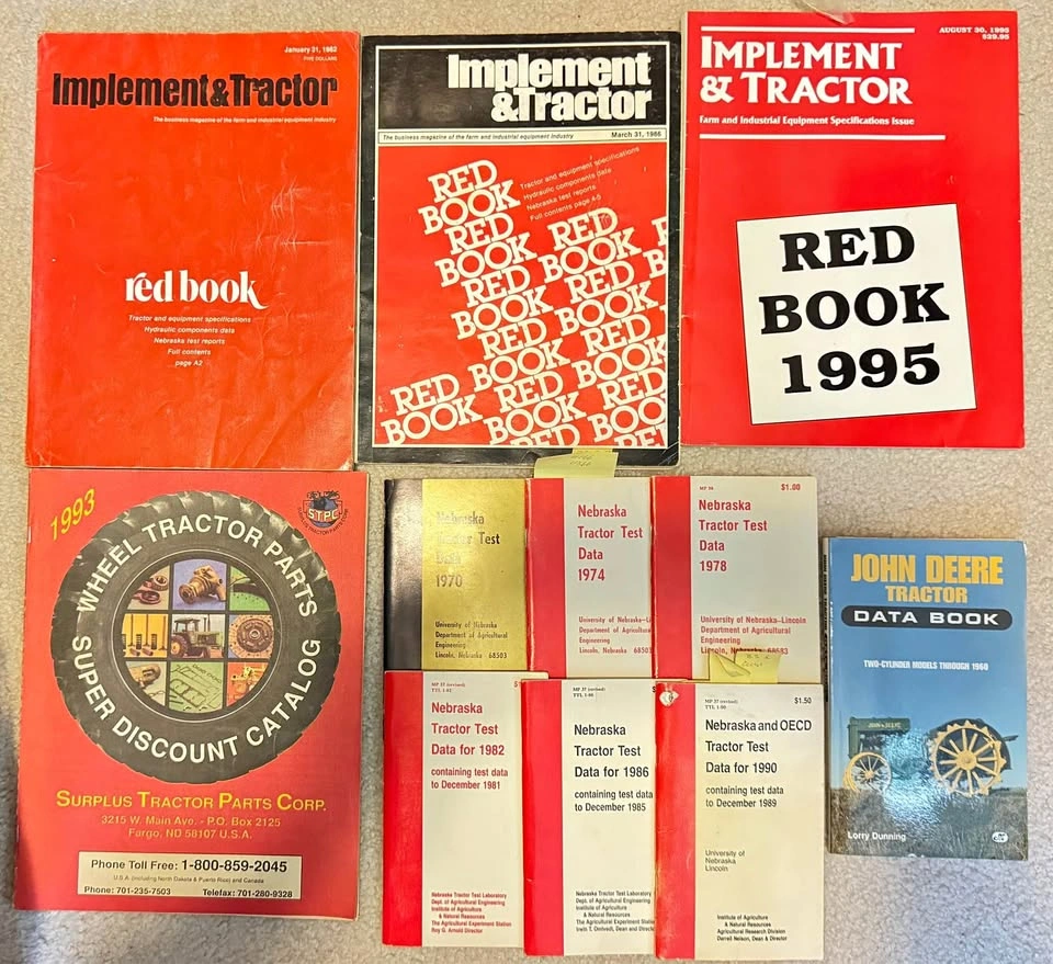 Vintage Tractor Manuals and Catalogs