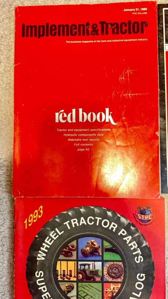 Vintage Tractor Manuals and Catalogs - photo 2
