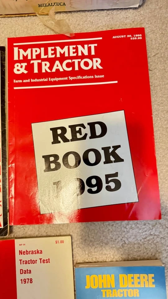 Vintage Tractor Manuals and Catalogs - photo 4