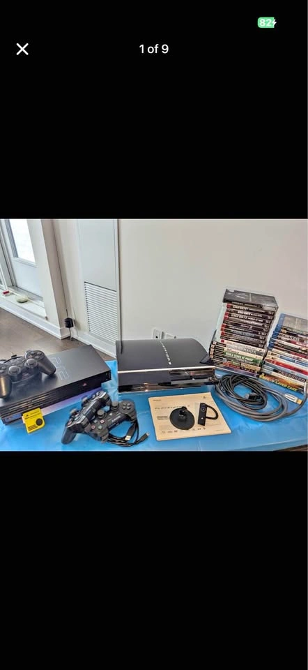 PS3 & PS2 Launch Edition Collection - Warranty Sealed, Barely Us