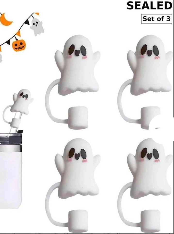 Ghost Straw Toppers (8) - photo 2