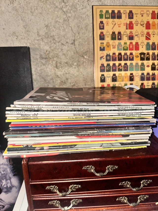 24 Elvis Presley Vintage Magazines + 3 Items - $2 Each