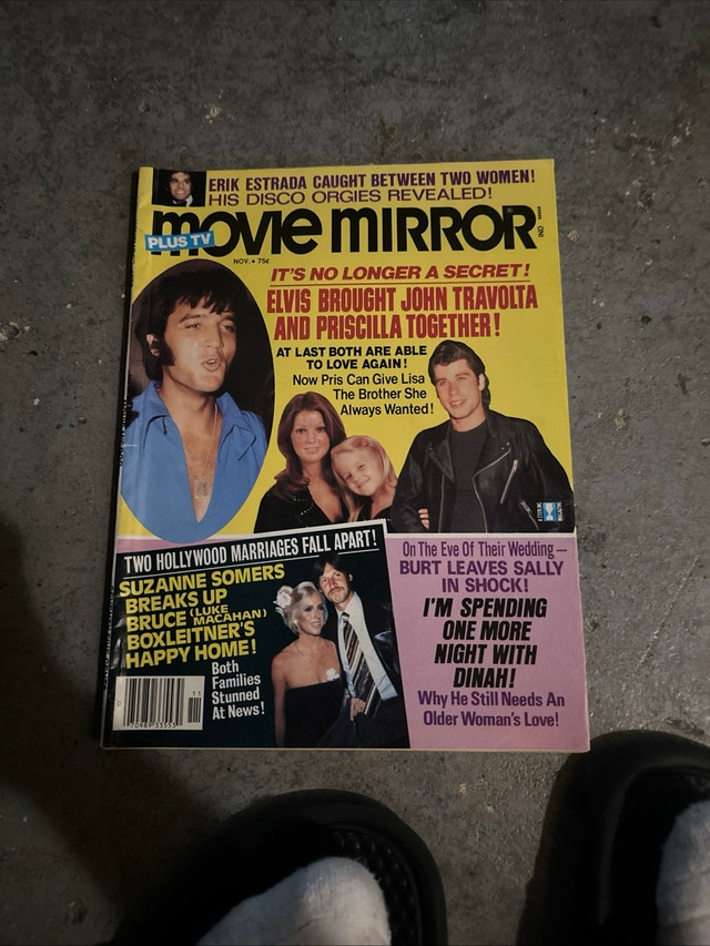 24 Elvis Presley Vintage Magazines + 3 Items - $2 Each - photo 4