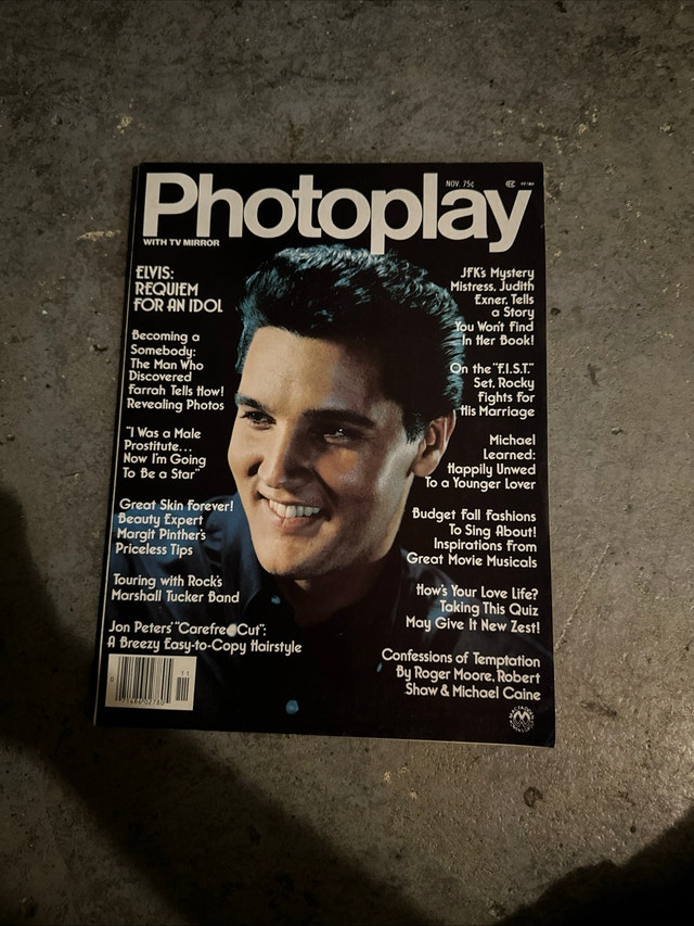 24 Elvis Presley Vintage Magazines + 3 Items - $2 Each - photo 5