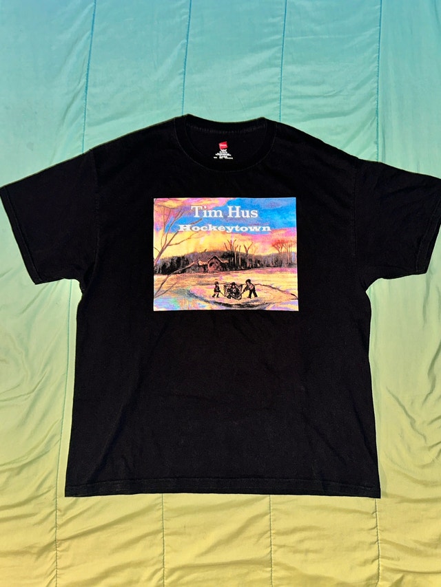 Tim Hus Hockeytown Graphic T-Shirt XL