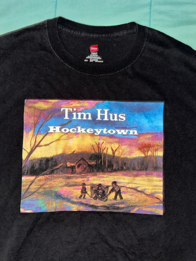Tim Hus Hockeytown Graphic T-Shirt XL - photo 3