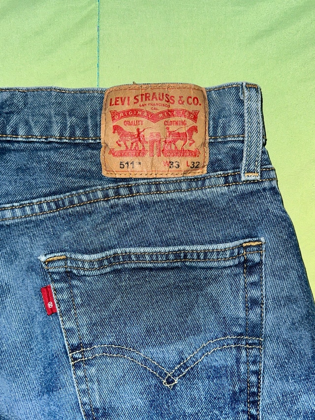 Levi’s Slim Fit Camo Print Jeans - 33x32 - photo 5
