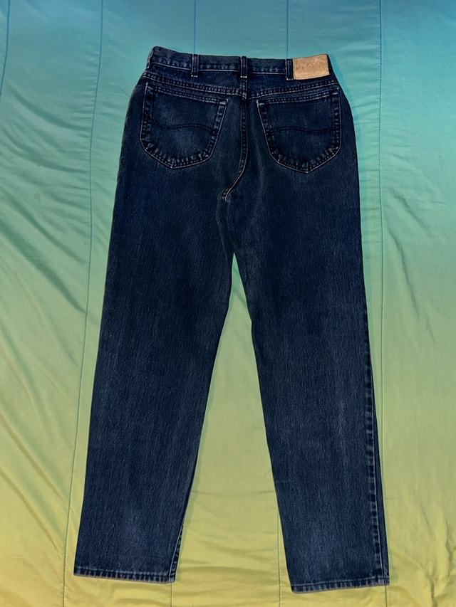 Vintage Lee Genuine Jeans High Rise Straight Leg Pants Size 34 - photo 2