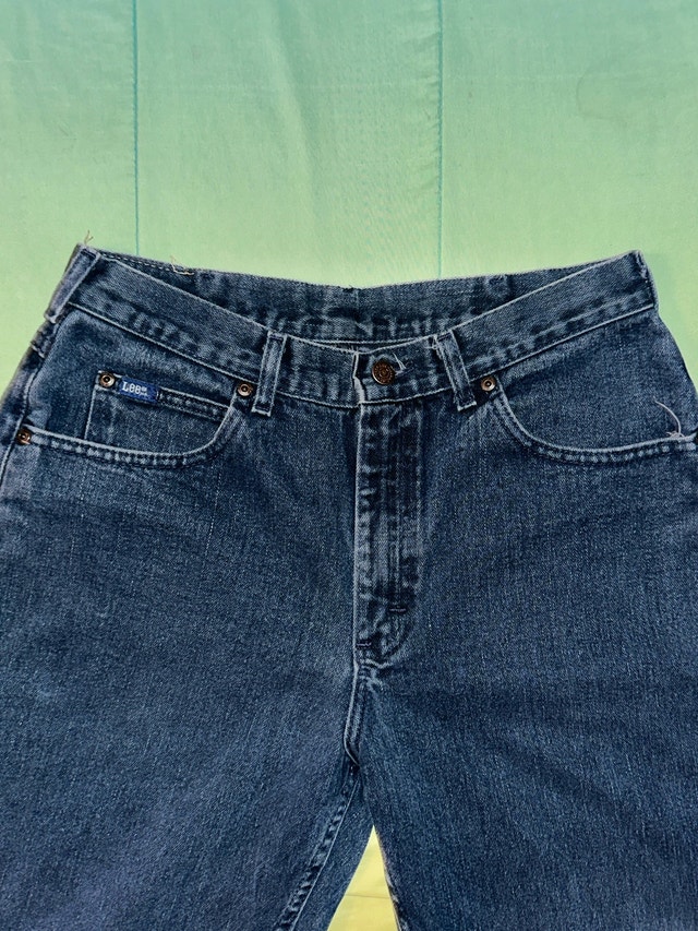 Vintage Lee Genuine Jeans High Rise Straight Leg Pants Size 34 - photo 5