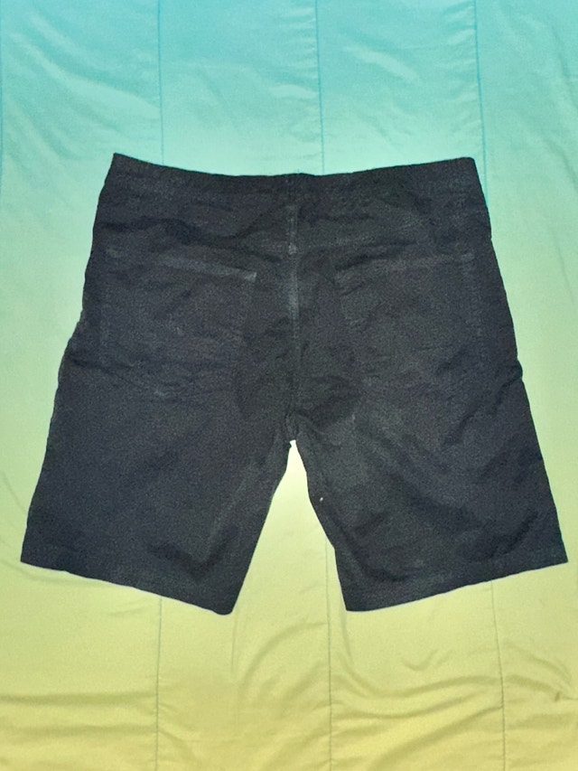 U.S. Polo Assn Men's Black Shorts Size 34 - photo 2
