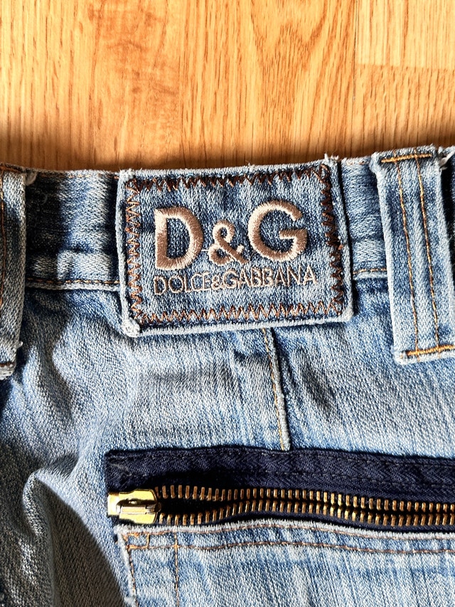 D&G Dolce & Gabbana Women's Distressed Denim Jeans - photo 5