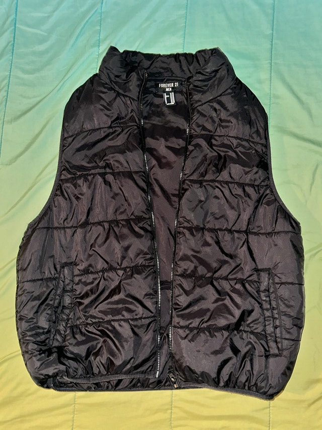 Forever 21 Black Men's Vest XL - photo 2