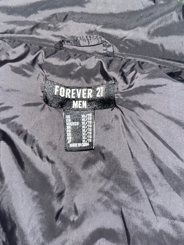Forever 21 Black Men's Vest XL - photo 4