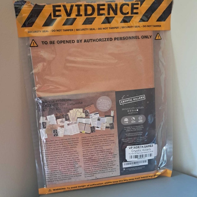 Cryptic Killers: Murder at Merivale Manor Mystery Board Game - photo 2