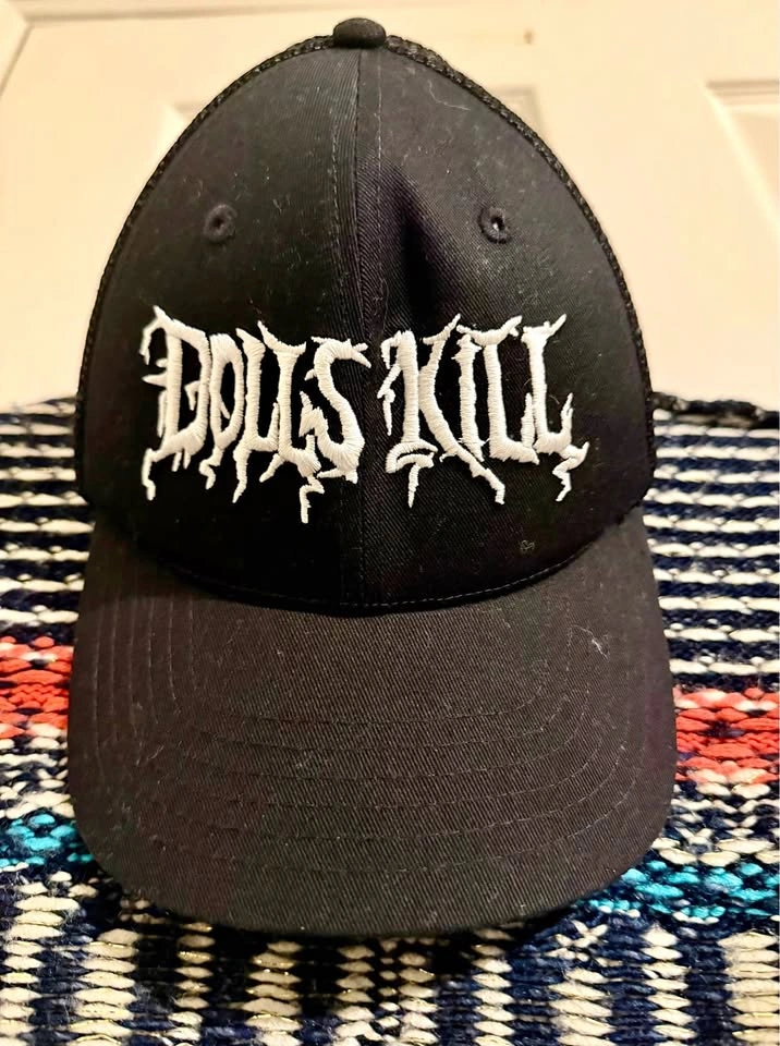 Dolls Kill Embroidered Logo Trucker Hat