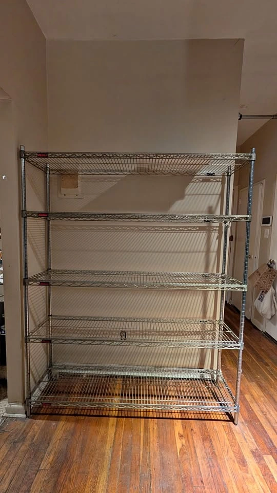 Eagle Commercial Chrome Wire Shelving Unit