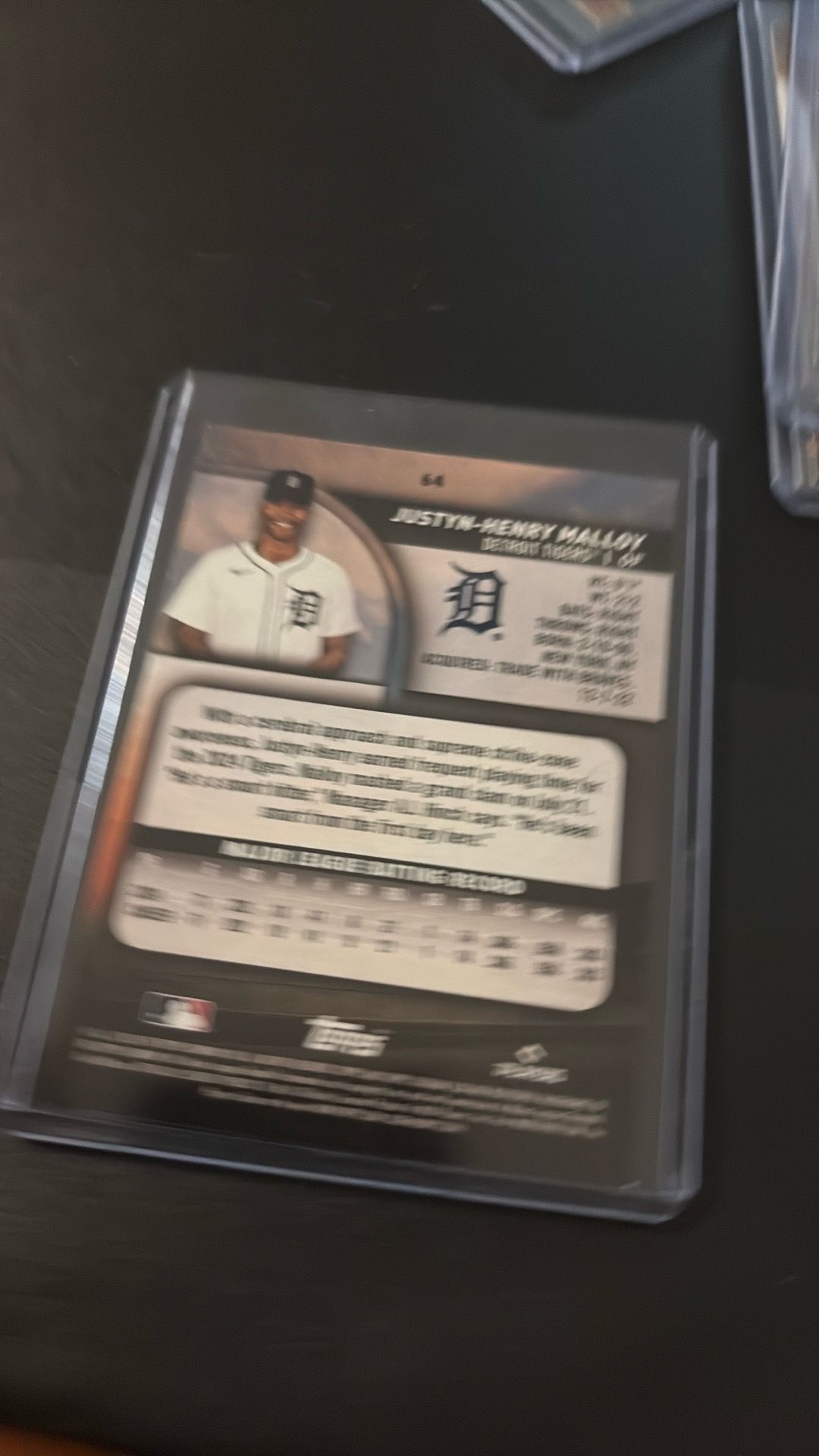 2025 Topps Justyn- Henry Malloy #64 - photo 2