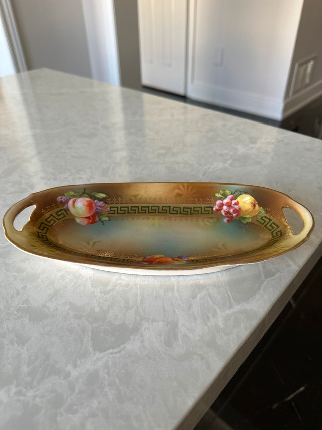 Vintage German Porcelain Celery Tray