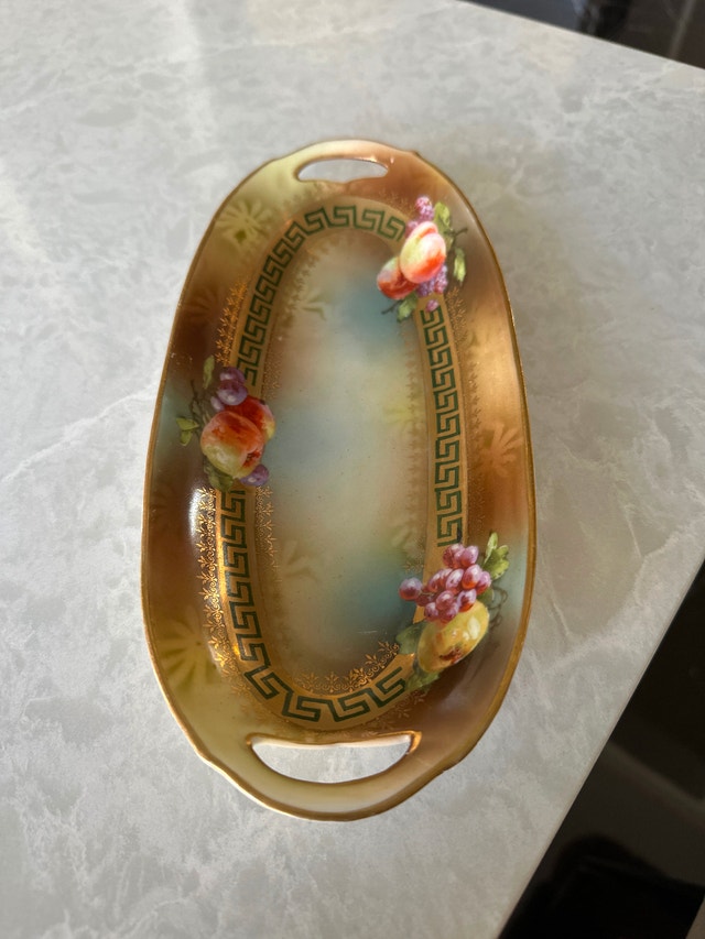 Vintage German Porcelain Celery Tray - photo 2